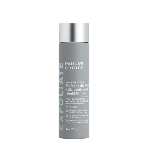 Paula's Choice - 6% Mandelic Acid + 2% Lactic Acid Liquid Exfoliant - Ексфоліант для обличчя з AHA-кислотами - 88ml