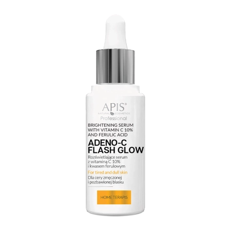 Apis - Adeno C Flash Glow - Освітлювальна сироватка з вітаміном С та феруловою кислотою - 30ml