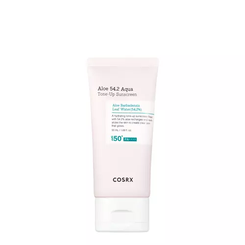 Cosrx - Увлажняющий солнцезащитный крем - Aloe 54.2 Aqua Tone-Up Sunscreen SPF50+/PA++++ - 50ml