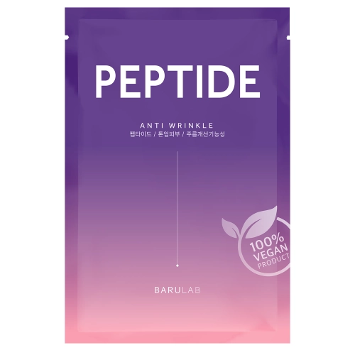 Barulab - The Clean Vegan Peptide Mask - Тканевая маска против морщин - 1шт/23g