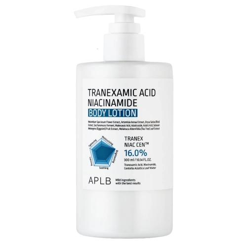 APLB - Tranexamic Acid Niacinamide Body Lotion - Увлажняющий бальзам для тела с транексамовой кислотой и ниацинамидом - 300ml