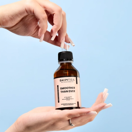 SkinTra - Smoother Than Ever - Сыворотка с молочной кислотой 12% для тела и лица - 100ml 