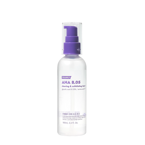 Frankly - AHA 8.05 Clearing & Exfoliating Toner - Отшелушивающий тоник с гликолевой кислотой 8,05% - 100ml