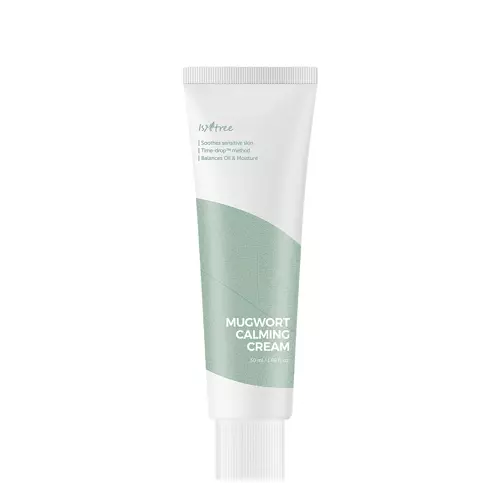 Isntree - Mugwort Calming Cream - Заспокійливий крем для обличчя з екстрактом полину - 50ml