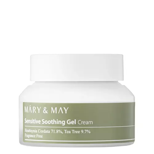 Mary&May - Sensitive Soothing Gel Blemish Cream - Заспокійливий крем для зменшення подразнень - 70g