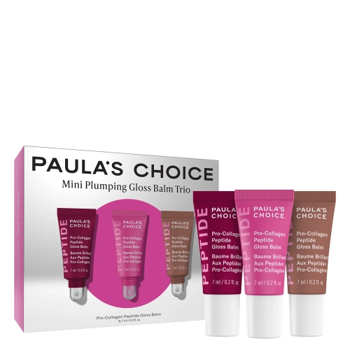 Paula's Choice - Mini Plumping Gloss Balm Trio - Набір бальзамів для губ