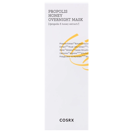 Cosrx - Питательная ночная маска с прополисом - Full Fit Propolis Honey Overnight Mask - 60ml