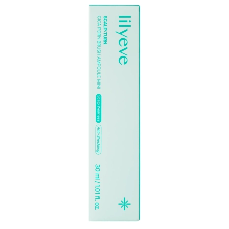 lilyeve - Scalp:Turn Cica PDRN Brush Ampoule - Ампула против перхоти - Mini - 30ml