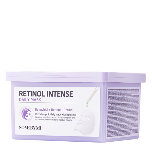 Some By Mi - Retinol Intense Daily Mask - Набор антивозрастных тканевых масок с ретиноидами - 350ml/30шт.