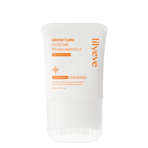 lilyeve - Grow:Turn Exosome Brush Ampoule - Укрепляющая ампула для волос и кожи головы - 100ml