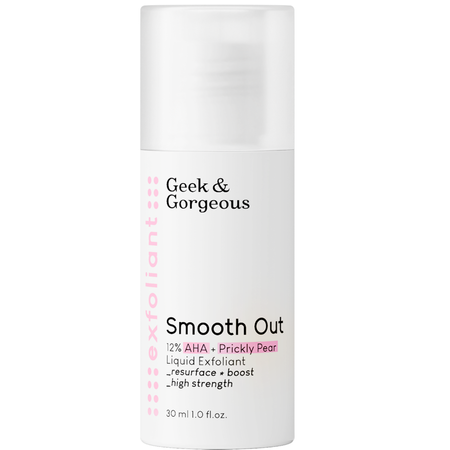 Geek & Gorgeous - Эксфолиант с 12% гликолевой и молочной кислоты - Smooth Out - 30ml