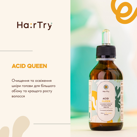HairTry - Acid Queen - Трихологический кислотный пилинг для кожи головы - 100ml