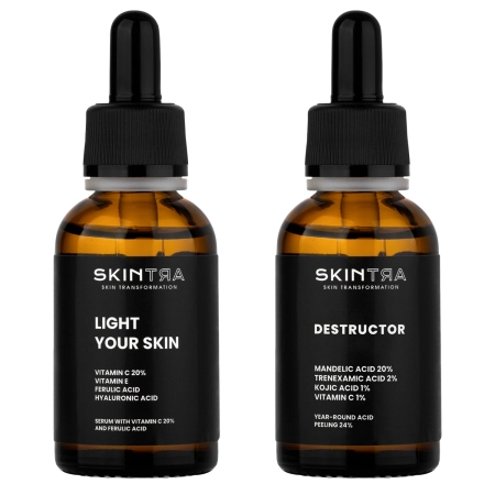 SkinTra - Набор Vitamin C & Peel Duo - 30ml + 30ml