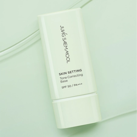 Jung Saem Mool - Skin Setting Tone Correcting Base SPF50/PA+++ - Тонуюча база під макіяж - 40ml