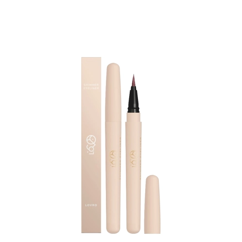 LOVRO - Shimmer Eyeliner - Блискуча рідка підводка - 02 Wine - 0,6g