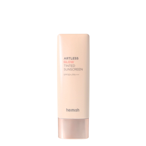 Heimish - Artless Glow Tinted Sunscreen Shine Beige SPF50+ PA+++ - Тонирующий солнцезащитный крем - 40ml