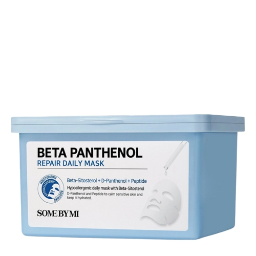 Some By Mi - Beta Panthenol Repair Daily Mask - Набір тканинних масок - 350ml/30шт