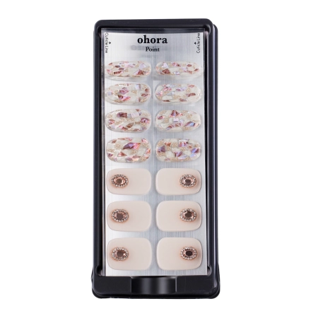 Ohora - Semicured Gel Nail - Гелеві наліпки для нігтів - Manicure - Audrey - 30шт.