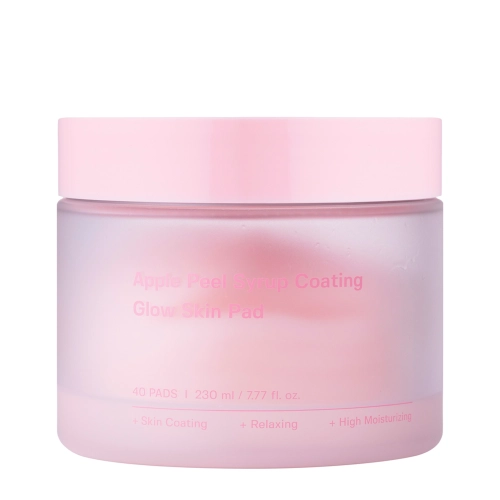 Sungboon Editor - Apple Peel Syrup Coating Glow Skin Pad - Осветляющие пэды для придания коже сияния - 40шт./230ml