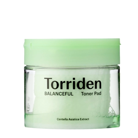 Torriden - Balanceful - Cica Toner Pad - Тонизирующие пэды для лица - 60шт.