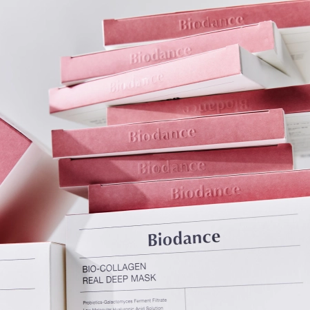 Biodance - Bio-Collagen Real Deep Mask Set - Набір зміцнювальних колагеноваих масок для обличчя - 4x34g