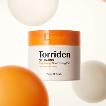 Torriden - Cellmazing Brightening Spot Toning Pad - Осветляющие пэды для лица - 70шт/175ml