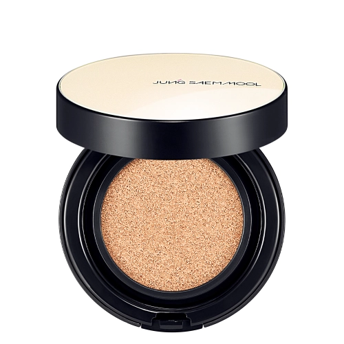 Jung Saem Mool - Essential Skin Nuder Cushion - Тональный кушон + пополнение - Fair - 2x14g