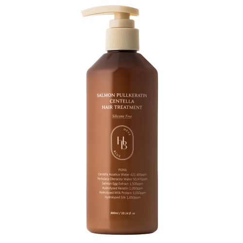 HEVEBLUE - Salmon PullKeratin Centella Hair Treatment - Регенерирующий кондиционер для волос - 300ml
