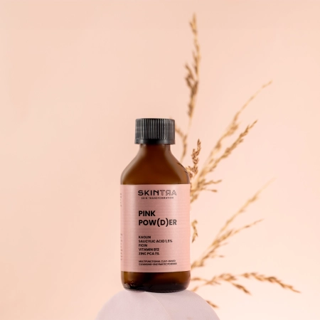 SkinTra - Pink Pow(d)er - Багатофункціональна очищувально-ензимна пудра на основі глини - 40g