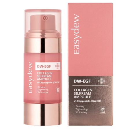 Easydew - DW-EGF Collagen Silkream Ampoule - Увлажняющая и укрепляющая ампула с коллагеном - 55g