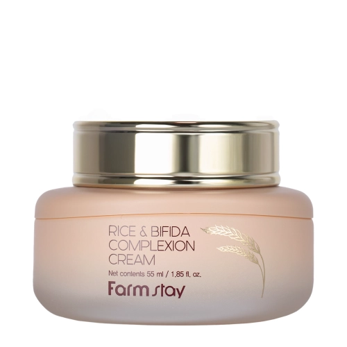 Farmstay - Rice & Bifida Complexion Cream - Зволожувальний крем для обличчя - 55ml