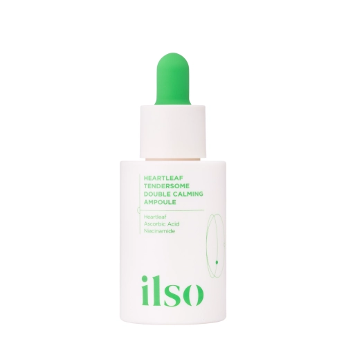 Ilso - Heartleaf Tendersome Double Calming Ampoule - Заспокійлива ампула для обличчя - 30ml