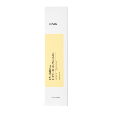 iUNIK - Calendula Complete Cleansing Oil - Масло для снятия макияжа с экстрактом календулы - 200ml