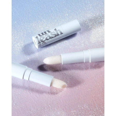 Unleashia - Glacier Vegan Lip Balm - Увлажняющий бальзам для губ с глиттером - No.1 Snow Frost - 3,3g