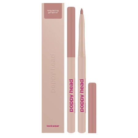 Poppy Head - Lockwear Long-Lasting Gel Lipliner - Стойкий гелевый карандаш для губ - 02 Blush Hour - 0,6g