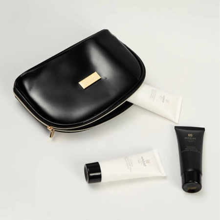 Hadat - Hydro Intensive Repair Set - Ревіталізуючий набір з косметичкою - 70ml+70ml+70ml