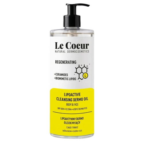 Le Coeur - Липоактивное масло для умывания лица и тела - 700ml