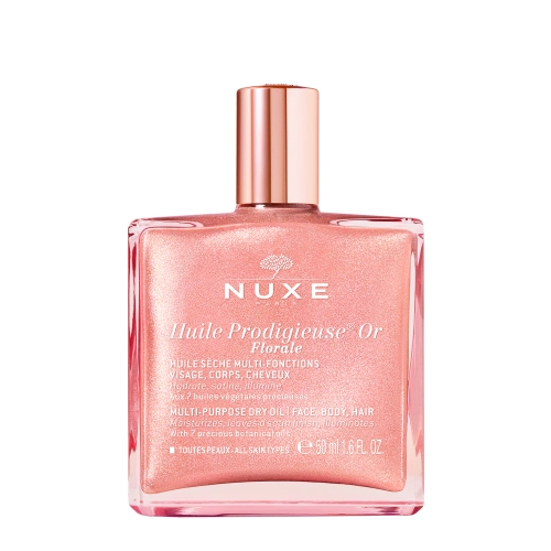 Nuxe - Huile Prodigieuse® Or - Мультифункциональное сухое масло с блестками для лица, тела и волос - Florale - 50ml