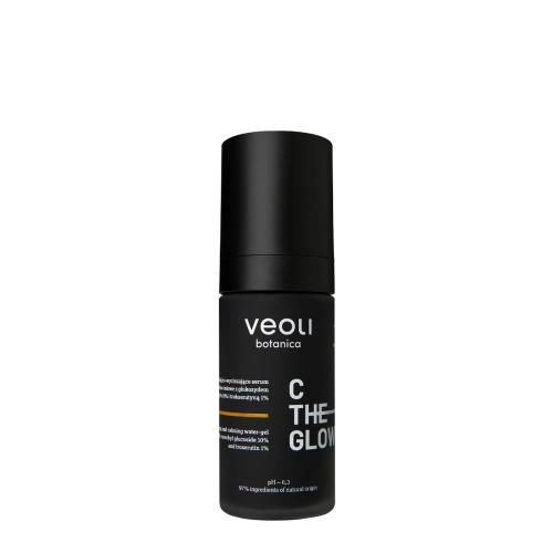Veoli Botanica - C The Glow - Водянисто-гелева, освітлювально-заспокійлива сироватка - 30ml