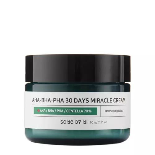 Some By Mi - Многофункциональный крем для лица с кислотами - AHA BHA PHA 30 Days Miracle Cream - 60ml