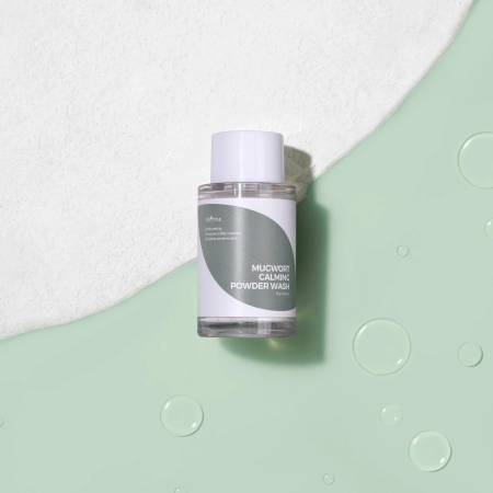 Isntree - Mugwort Calming Powder Wash - Энзимная пудра для умывания лица - 15g