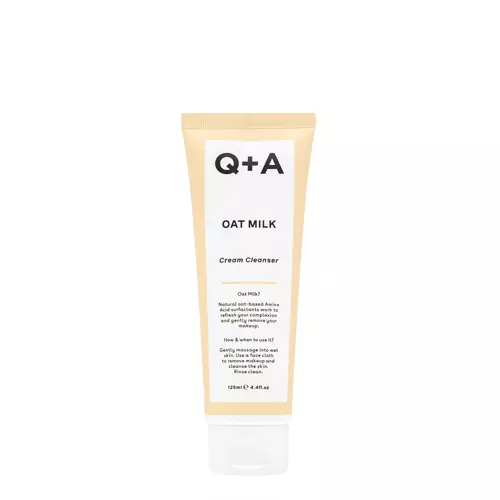 Q+A - Очищающий крем с овсяным молоком - Oat Milk Cream Cleanser -125ml