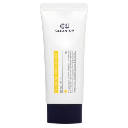 CUSKIN - Clean Up Blemish Sun Lotion SPF50+/PA++++ - Сонцезахисний крем для обличчя - 60ml