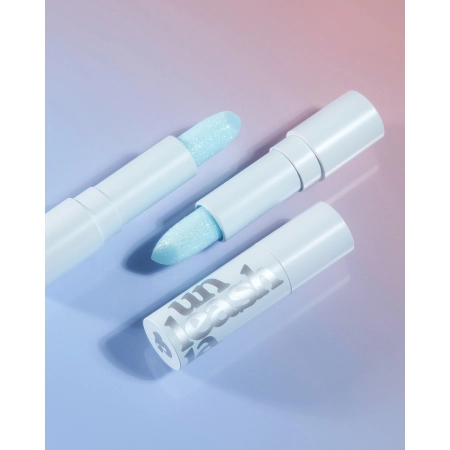 Unleashia - Glacier Vegan Lip Balm - Увлажняющий бальзам для губ с глиттером - No.2 Blue Lagoon - 3,3g