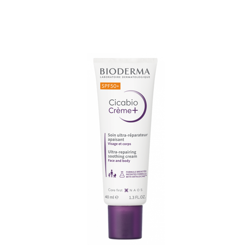 Bioderma - Cicabio Crème+ SPF50+ - Восстанавливающий крем для предотвращения появления пигментации - 40ml