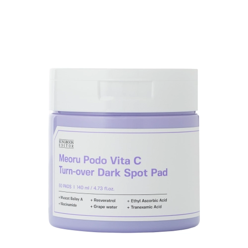 Sungboon Editor - Meoru Podo VitaC Dark Spot Pad - Освітлювальні педи для обличчя - 60шт./140ml