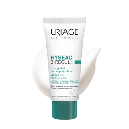 Uriage - Hyseac 3-Regul - Крем проти акне для жирної та проблемної шкіри - 40ml