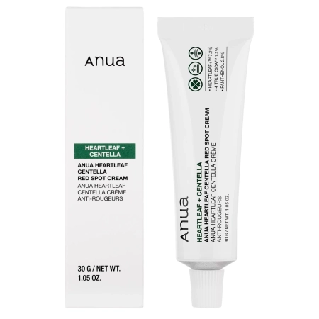 Anua - Heartleaf Centella Red Spot Cream - Успокаивающий крем для проблемной кожи - 30g