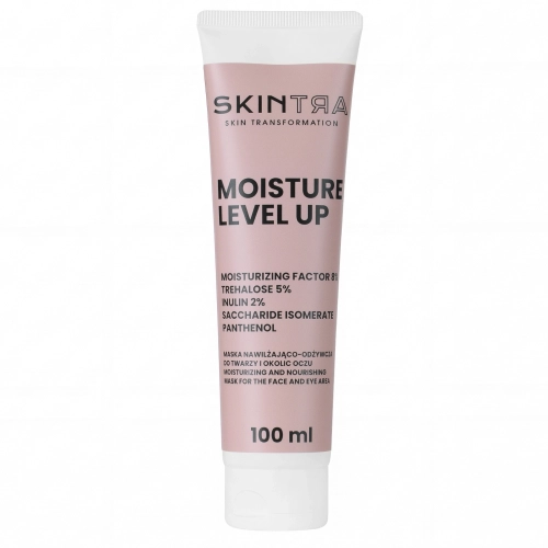 SkinTra - Moisture Level Up - Зволожувальна і живильна маска для обличчя та під очі - 100 ml