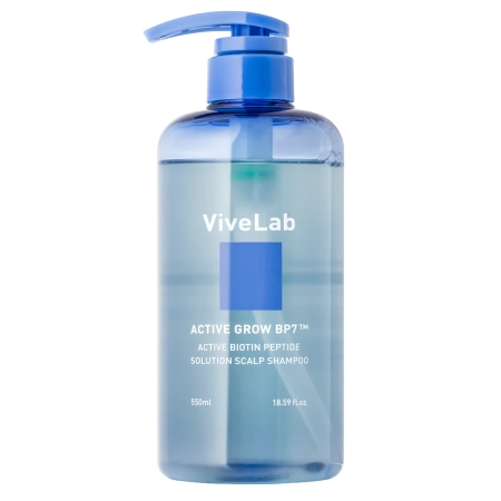 ViveLab - Active Biotin Peptide Solution Scalp Shampoo - Укрепляющий шампунь для кожи головы - 550ml